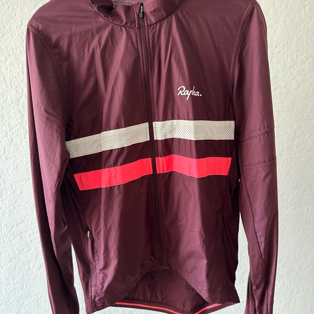 Rapha men’s Brevet long sleeve jersey. Size medium